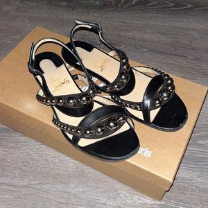 Christian Louboutin galleria sandal SZ 37.5